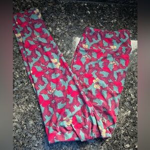 LuLaRoe Limited Edition Butterfly Tall & Curvy TC Leggings Plus Size 12 - 18 XL